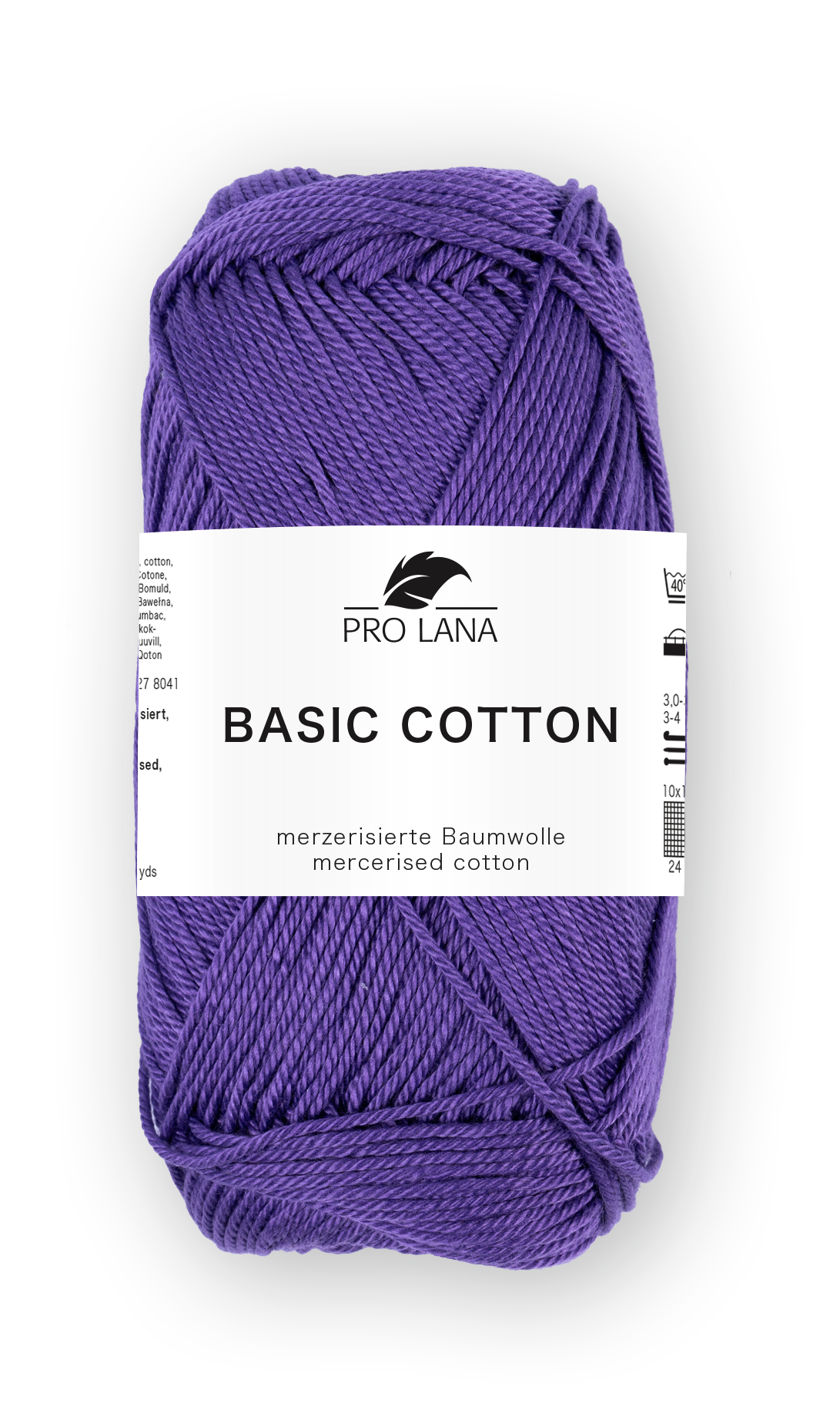 Pro Lana Basic Cotton – Baumwollgarn für Amigurumis und kreative Häkelprojekte