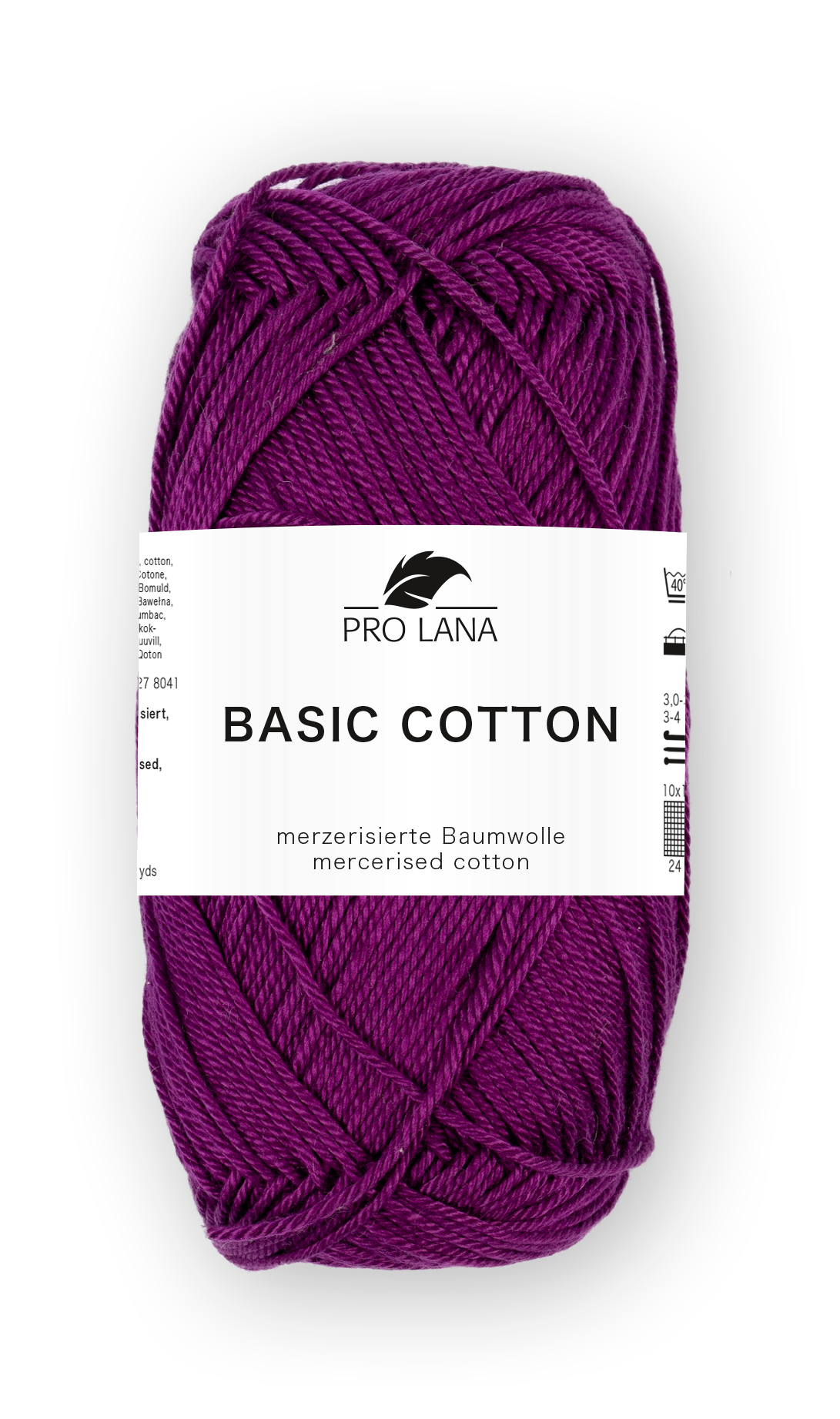 Pro Lana Basic Cotton – Baumwollgarn für Amigurumis und kreative Häkelprojekte
