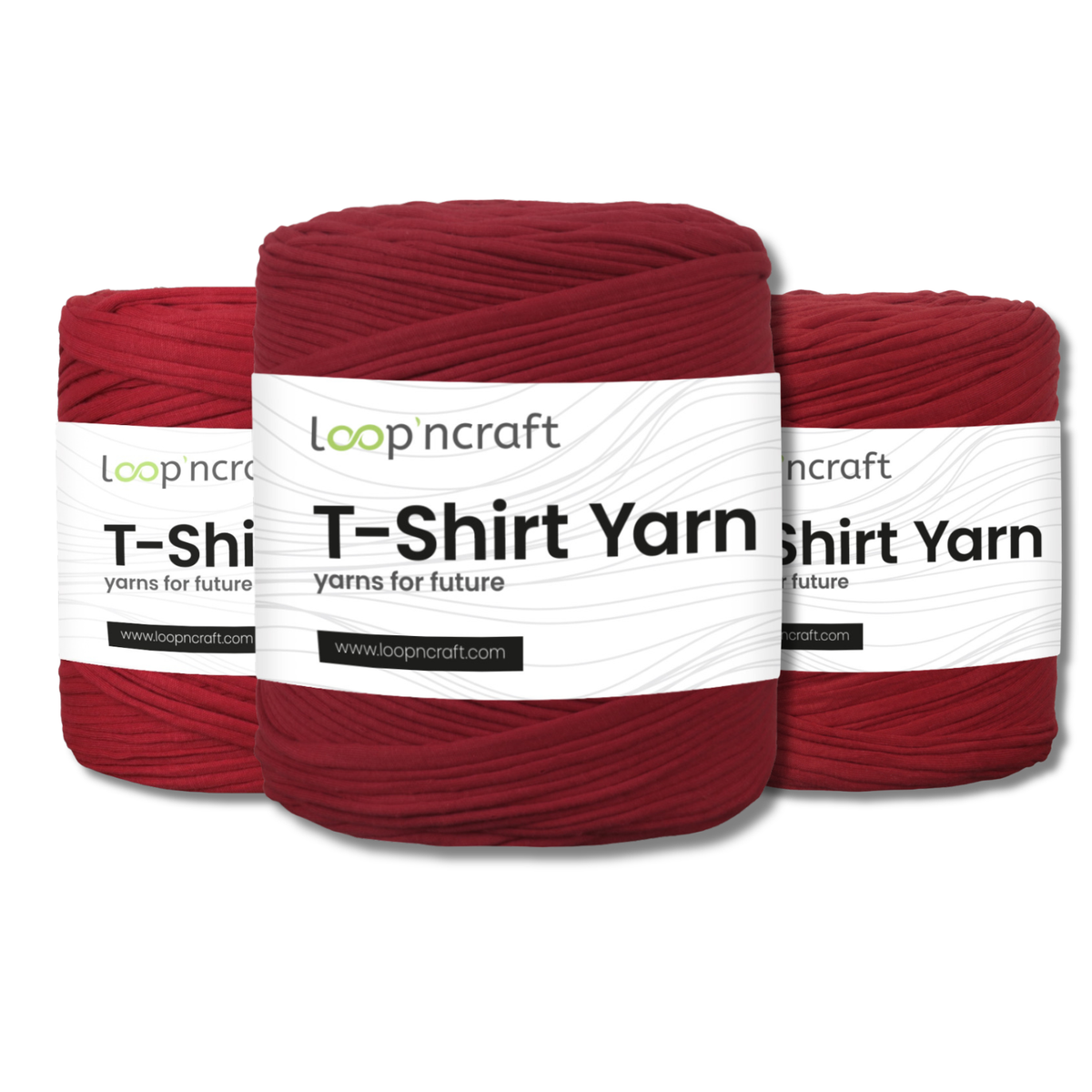 Loop'n Craft T-Shirt Garn Textilgarn 700 g