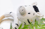 PDF Häkelanleitung Babyrassel Zebra Amigurumi
