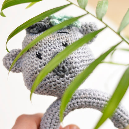 PDF Häkelanleitung Babyrassel Koala Amigurumi