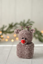 PDF Häkelanleitung Weihnachtstrio Geschenkbox
