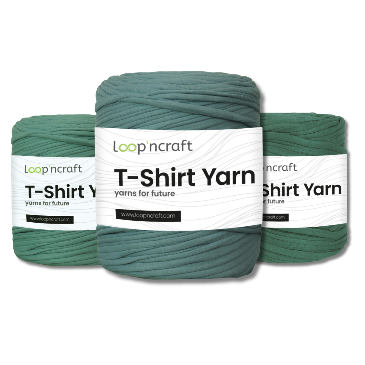 Loop'n Craft T-Shirt Garn Textilgarn 700 g