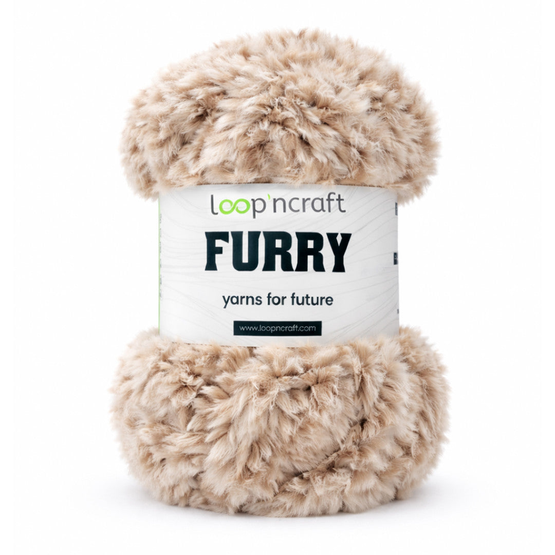 Loop'ncraft Furry Effektgarn mit Felloptik