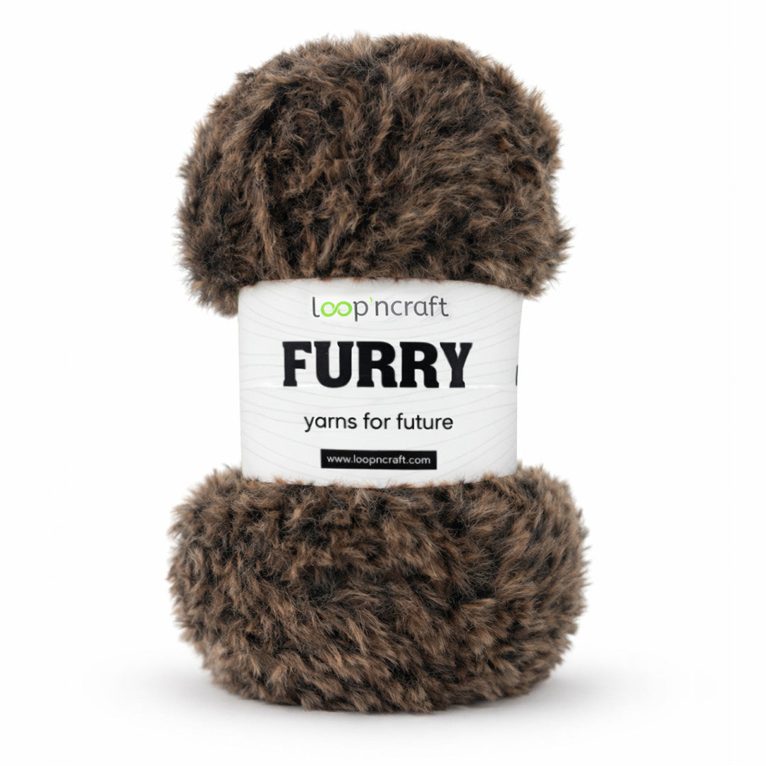 Loop'ncraft Furry Effektgarn mit Felloptik