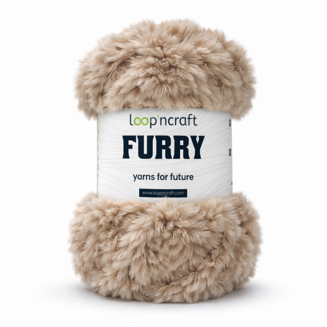 Loop'ncraft Furry Effektgarn mit Felloptik