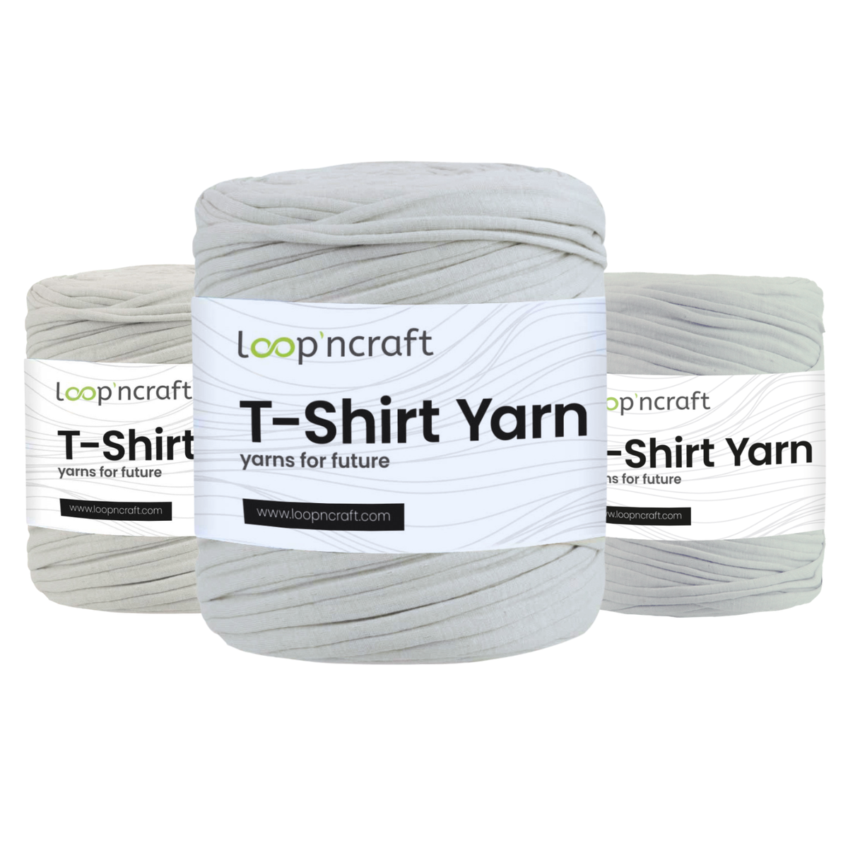 Loop'n Craft T-Shirt Garn Textilgarn 700 g