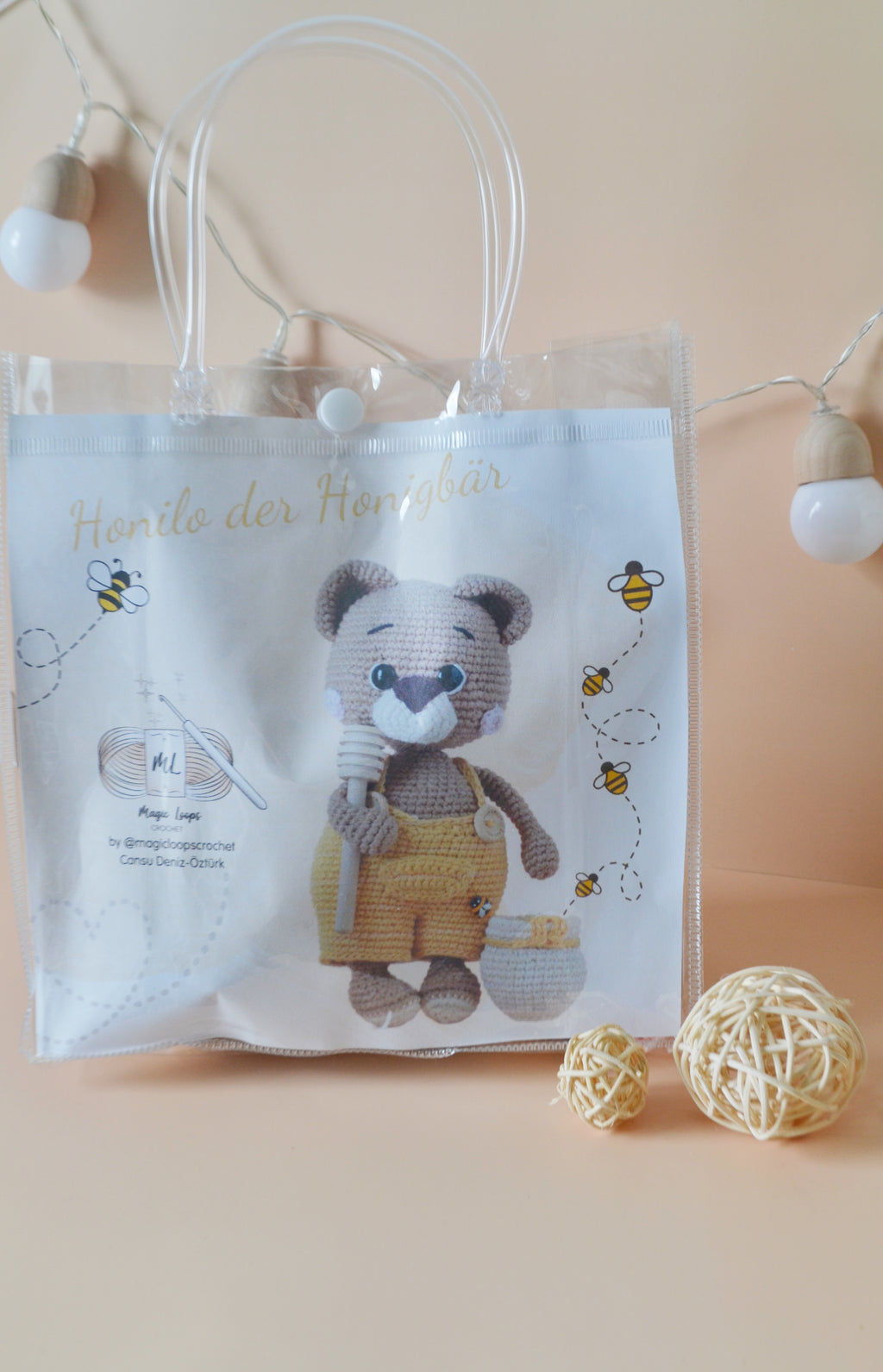 Honilo Häkelset Häkelpaket die praktische Tasche