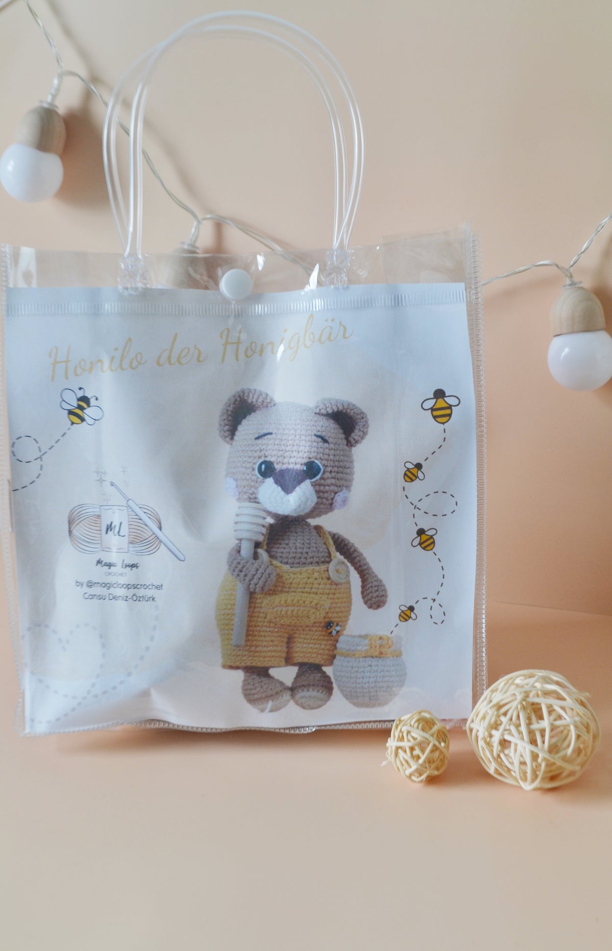 Honilo Häkelset Häkelpaket die praktische Tasche