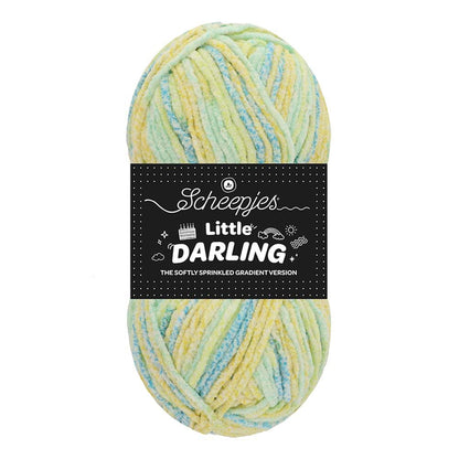Scheepjes Little Darling Sprinkled Gradient feines Chenillegarn mit Farbverlauf