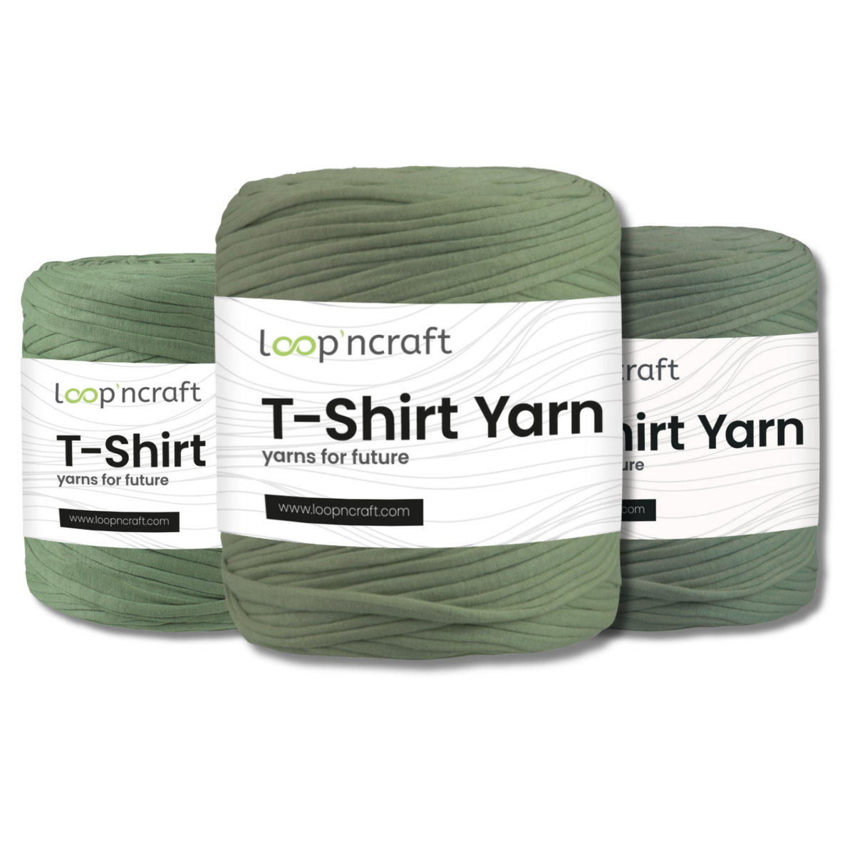 Loop'n Craft T-Shirt Garn Textilgarn 700 g
