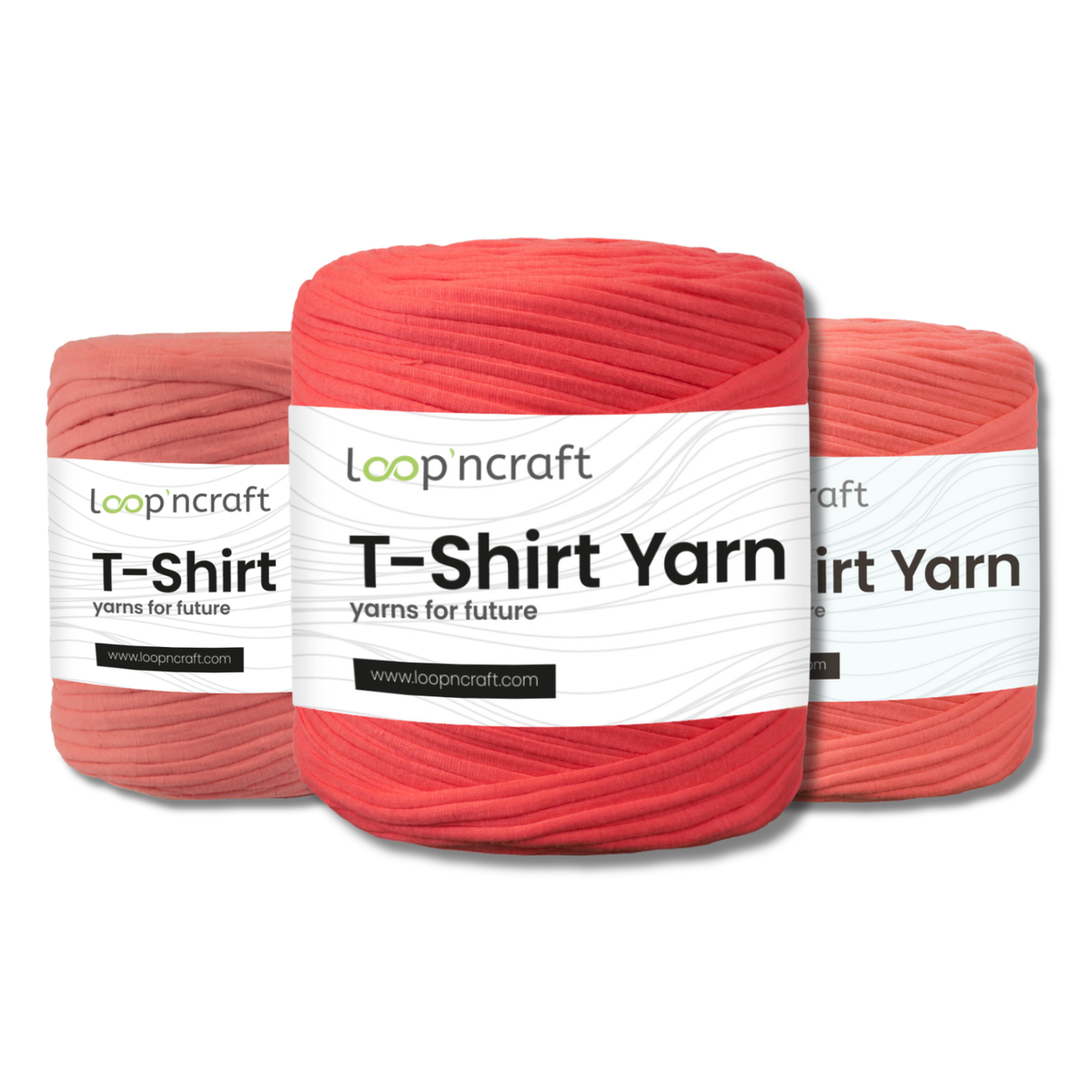 Loop'n Craft T-Shirt Garn Textilgarn 700 g