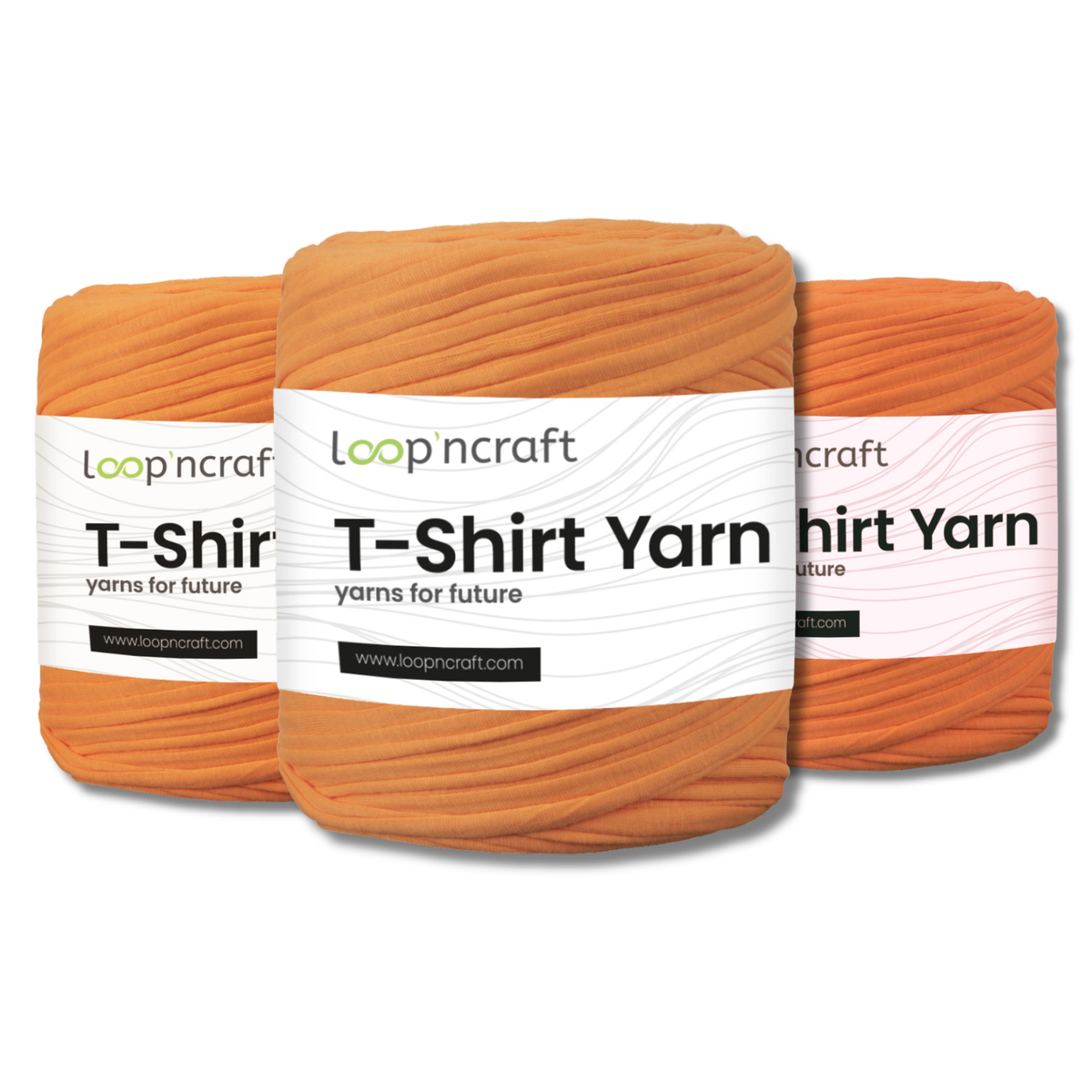 Loop'n Craft T-Shirt Garn Textilgarn 700 g