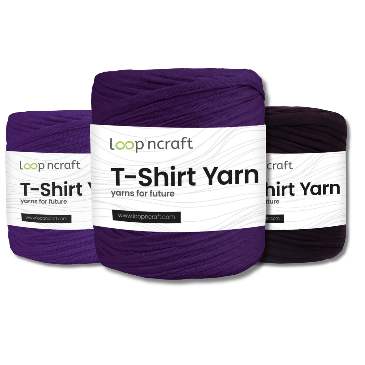 Loop'n Craft T-Shirt Garn Textilgarn 700 g