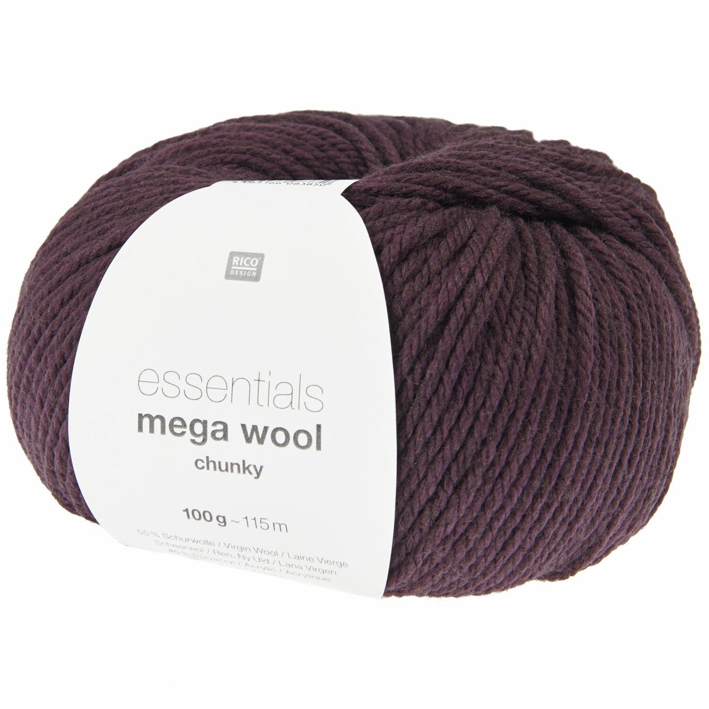 Rico Design Essentials Mega Wool Chunky 100 g 115 m