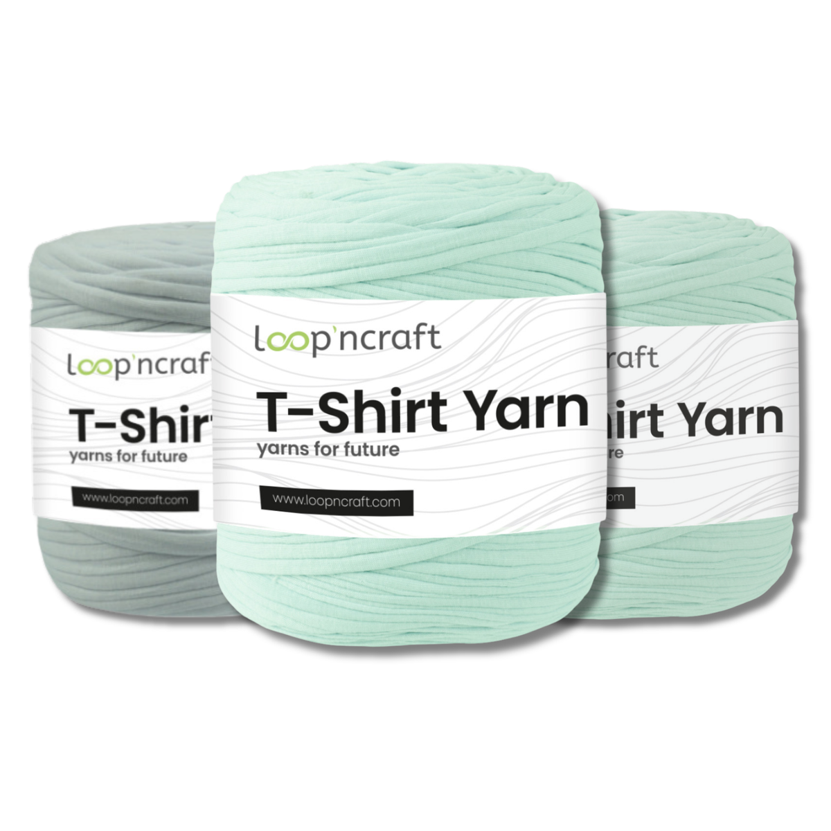 Loop'n Craft T-Shirt Garn Textilgarn 700 g