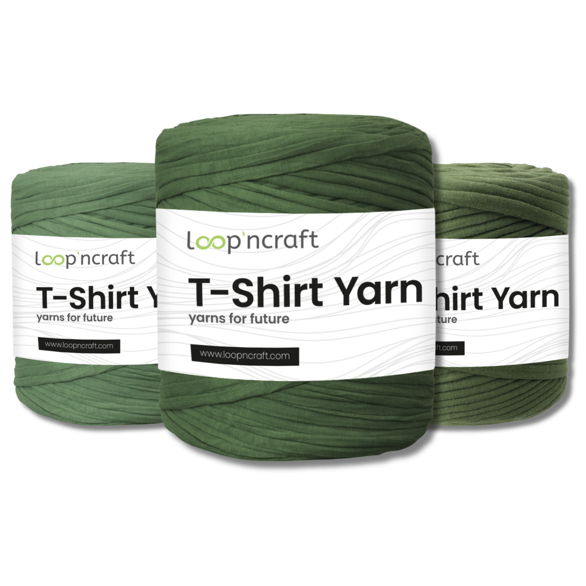 Loop'n Craft T-Shirt Garn Textilgarn 700 g