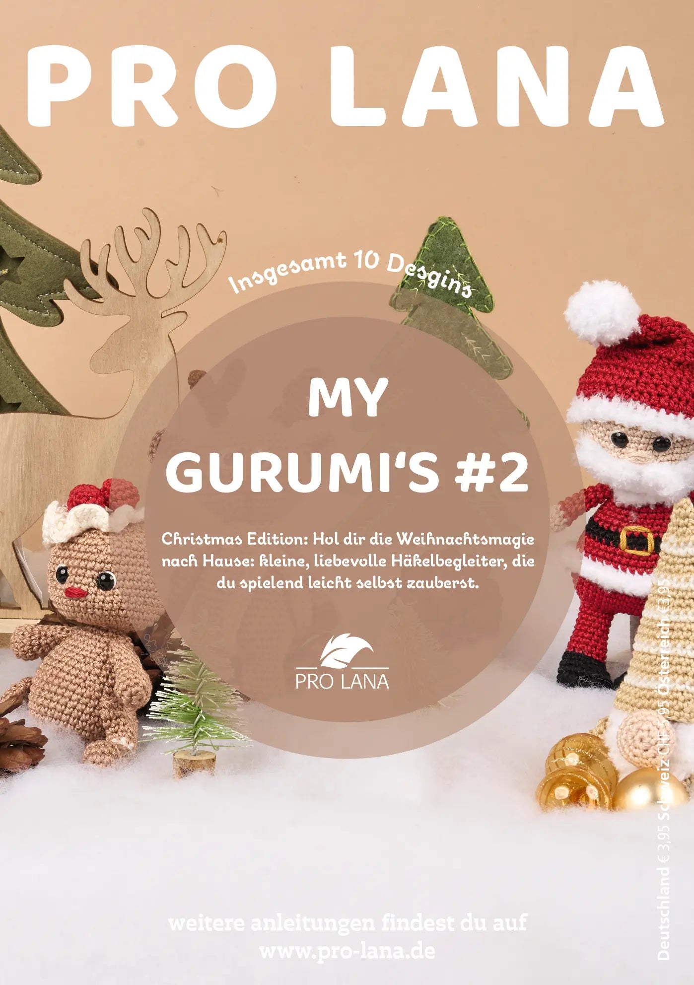 Pro Lana My Gurumi's Nr. 2 - weihnachtliche Amigurumi Anleitungen