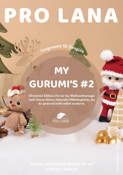 Pro Lana My Gurumi's Nr. 2 - weihnachtliche Amigurumi Anleitungen