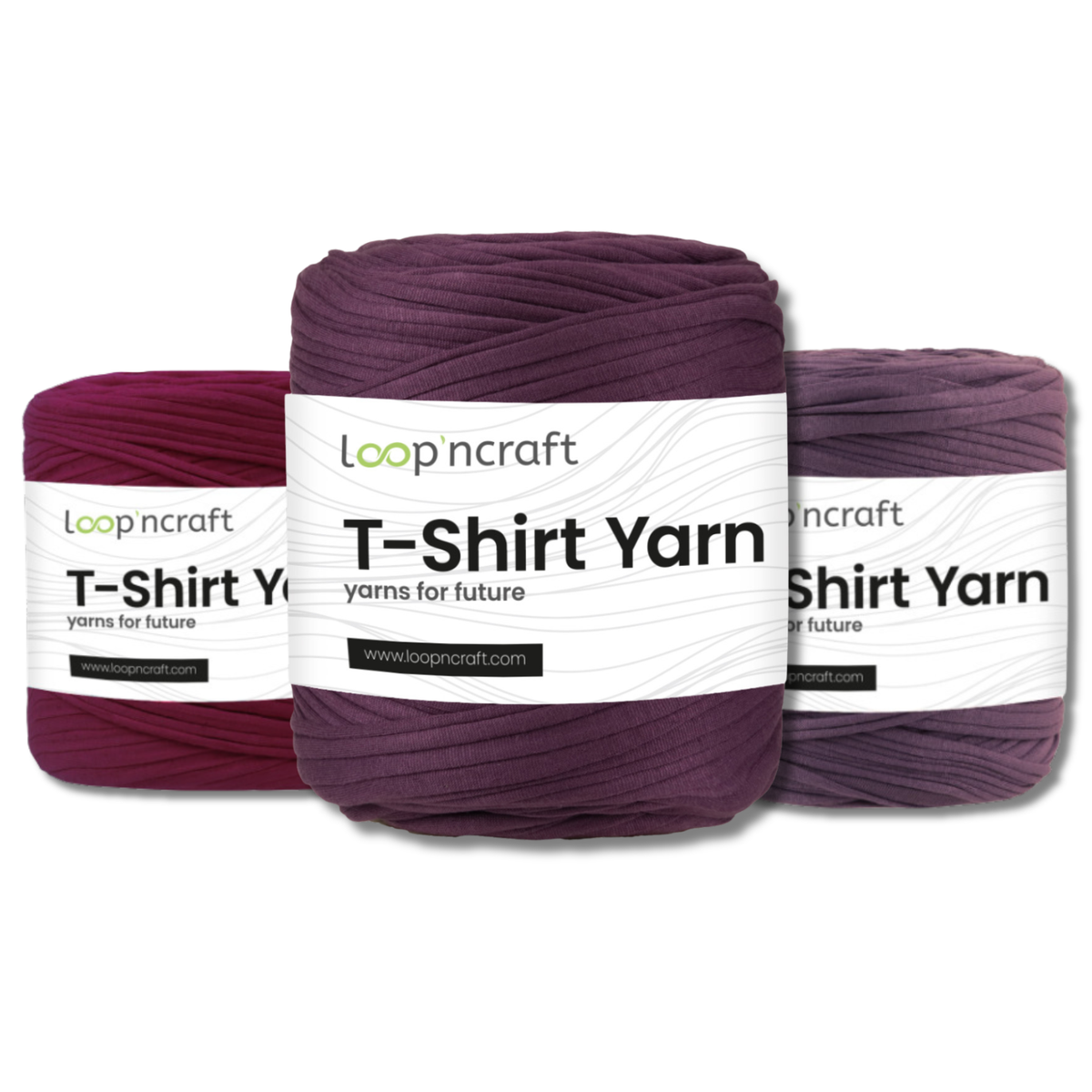 Loop'n Craft T-Shirt Garn Textilgarn 700 g