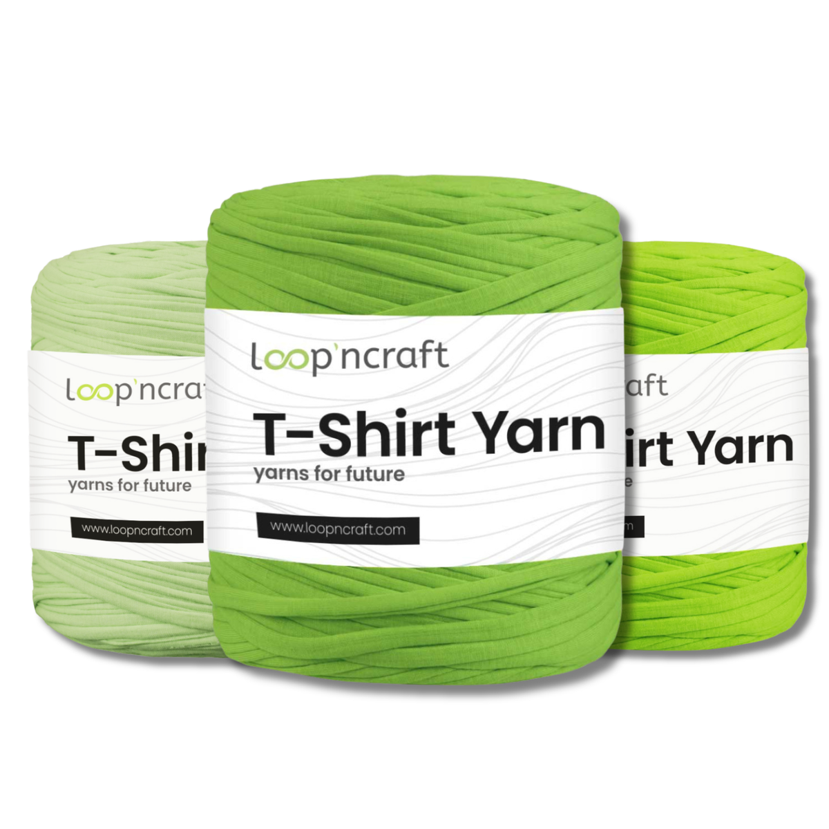 Loop'n Craft T-Shirt Garn Textilgarn 700 g