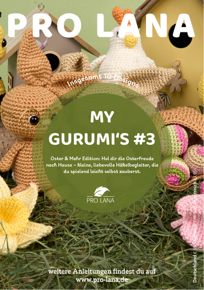 Pro Lana MyGurumi's Nr. 3 - Ostern und Frühlingszeit 10 Amigurumianleitungen