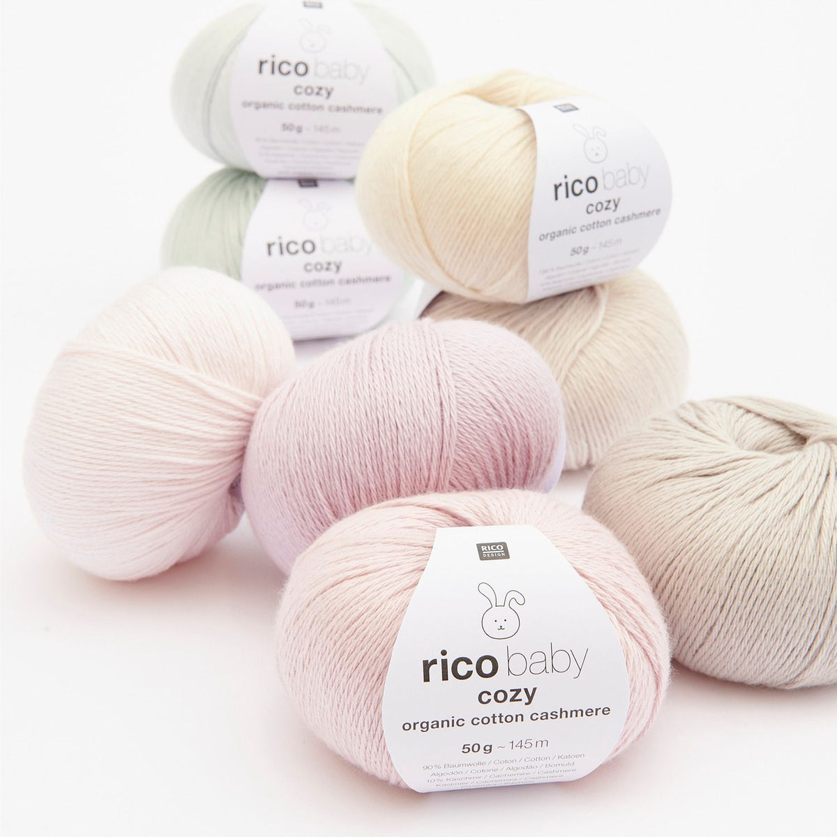 Rico Baby Cozy Organic Cotton Cashmere 50 g 145 m