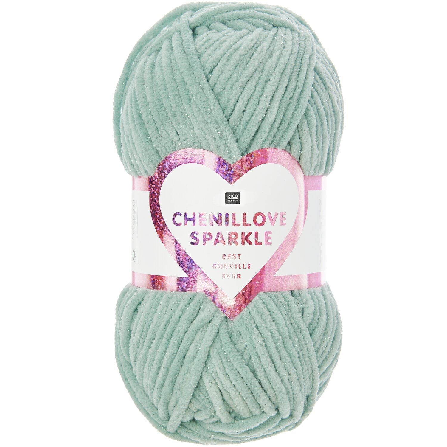 Rico Chenillove Sparkle - das Chenillegarn mit Glitzereffekt 100 g 110 m