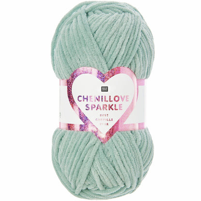 Rico Chenillove Sparkle - das Chenillegarn mit Glitzereffekt 100 g 110 m