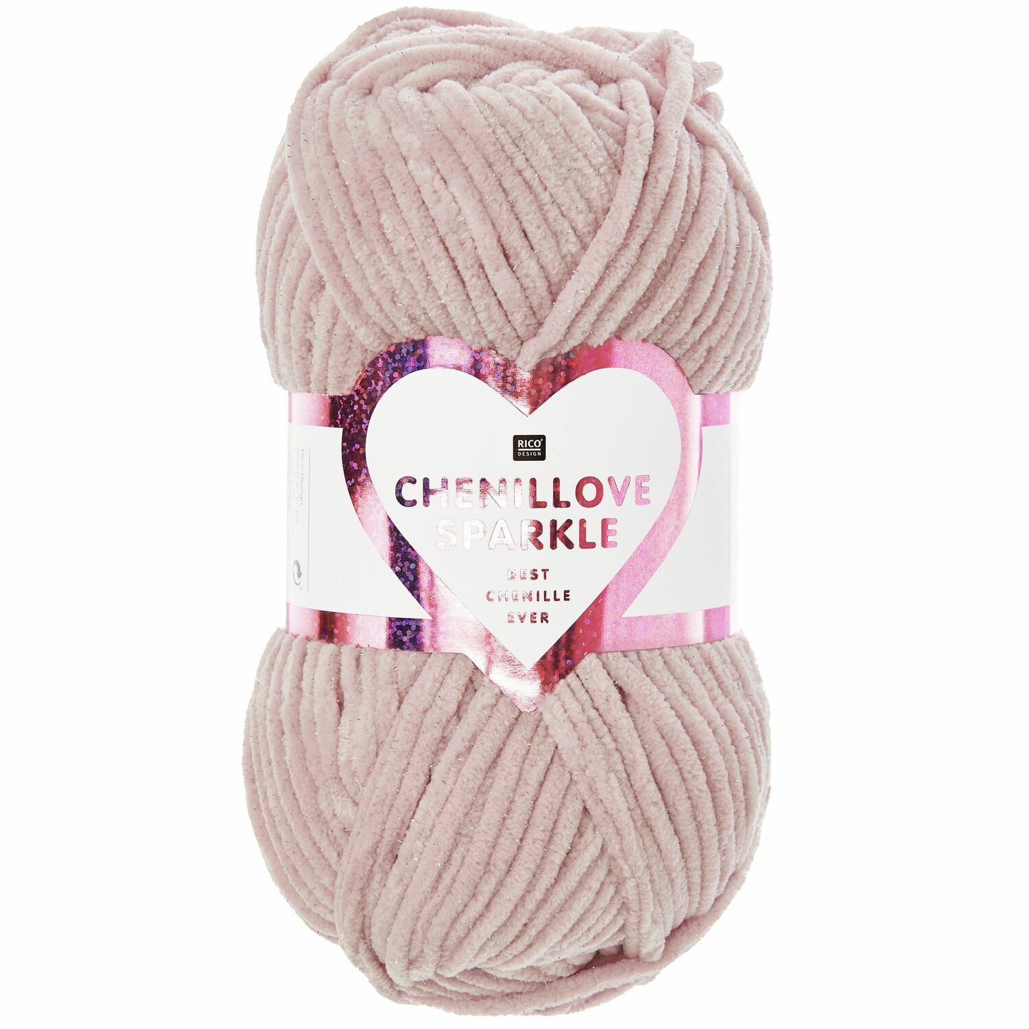Rico Chenillove Sparkle - das Chenillegarn mit Glitzereffekt 100 g 110 m