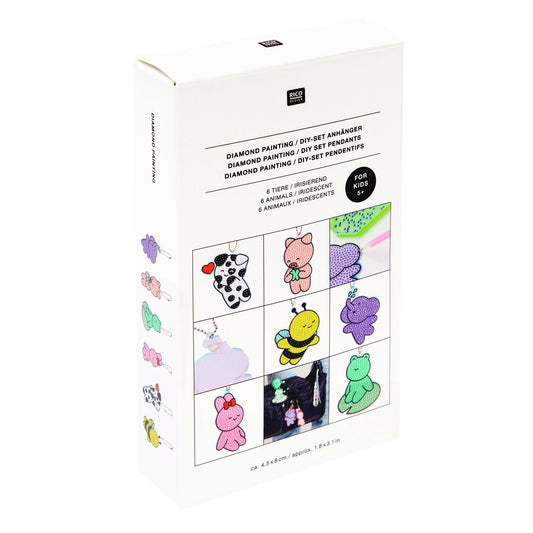 Rico Chingus Diamond Painting Aufhänger Tiere 29-teilig