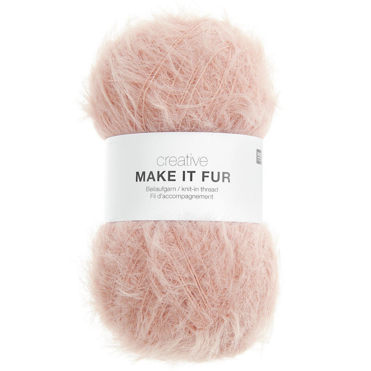 Rico Creative Make it Fur 50g 350m Beilaufgarn mit Felloptik
