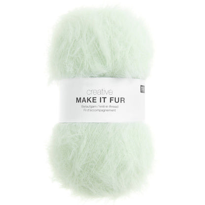 Rico Creative Make it Fur 50g 350m Beilaufgarn mit Felloptik