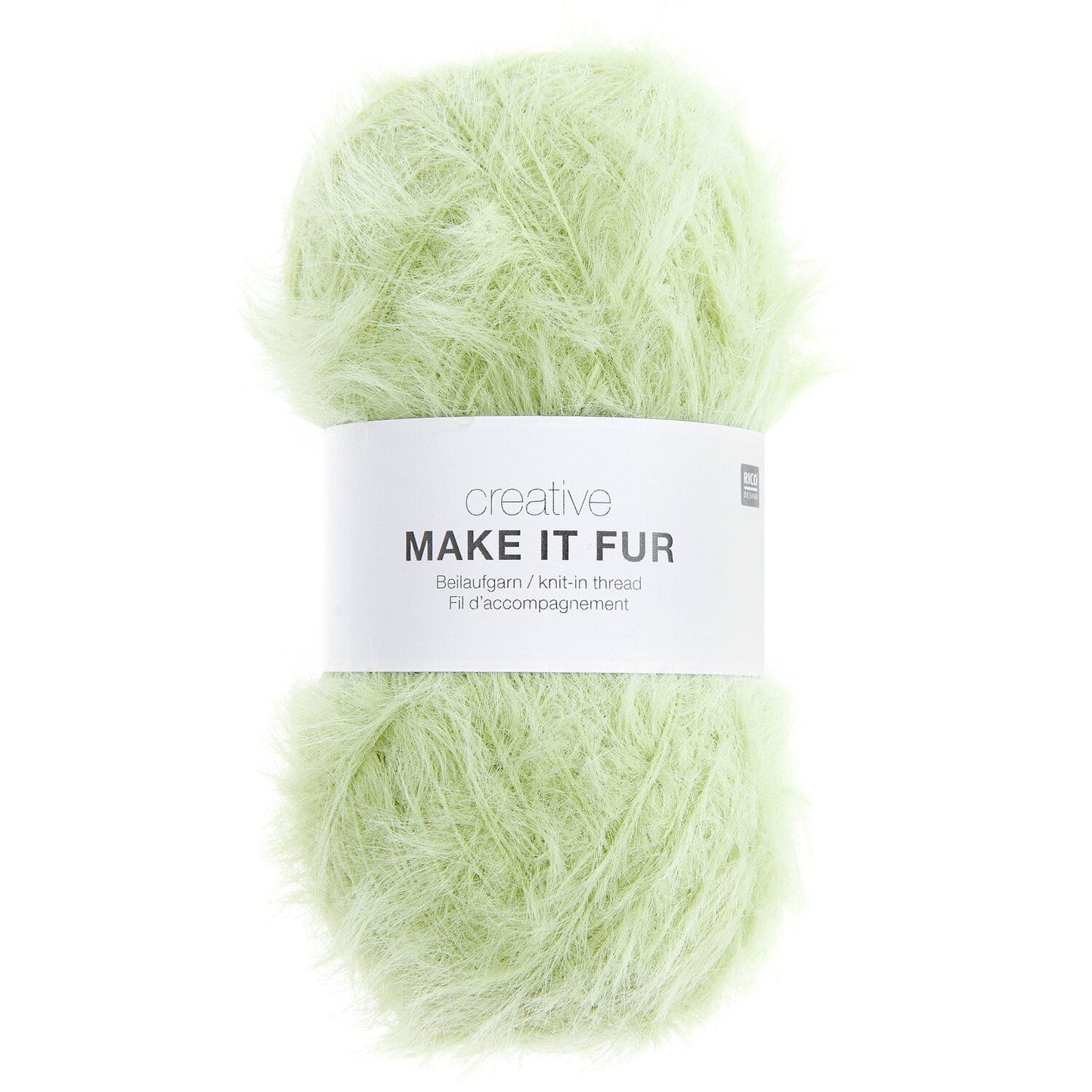 Rico Creative Make it Fur 50g 350m Beilaufgarn mit Felloptik