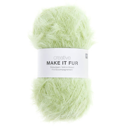 Rico Creative Make it Fur 50g 350m Beilaufgarn mit Felloptik