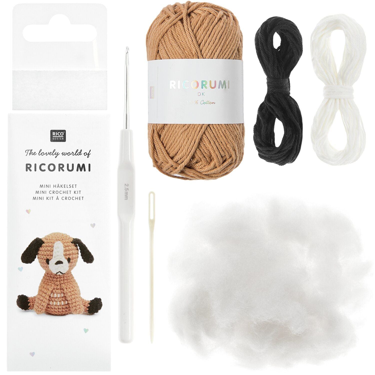 Ricorumi Mini Easy Häkelset Amigurumi für Anfänger