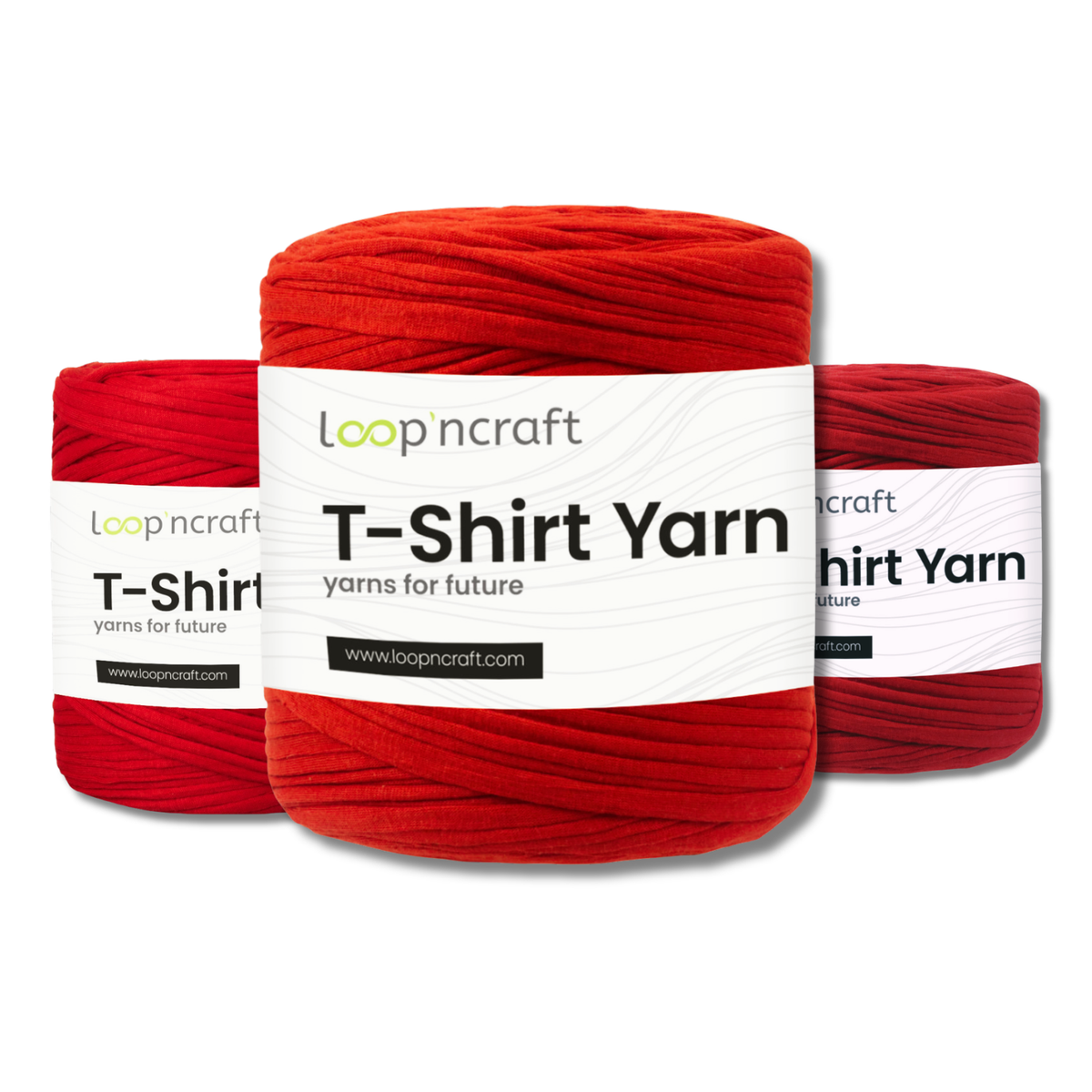 Loop'n Craft T-Shirt Garn Textilgarn 700 g
