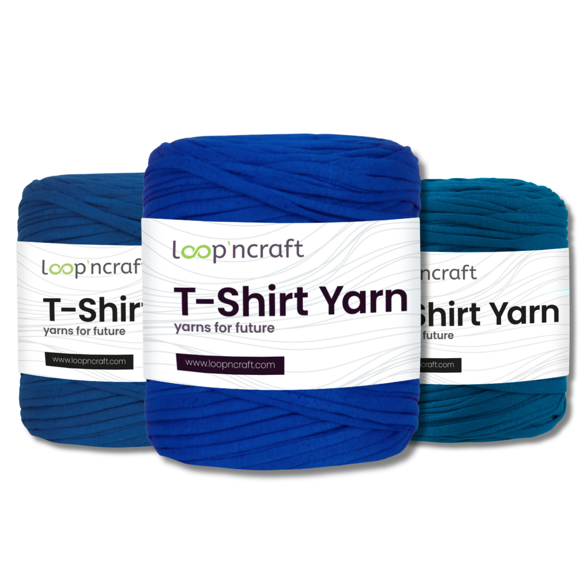 Loop'n Craft T-Shirt Garn Textilgarn 700 g