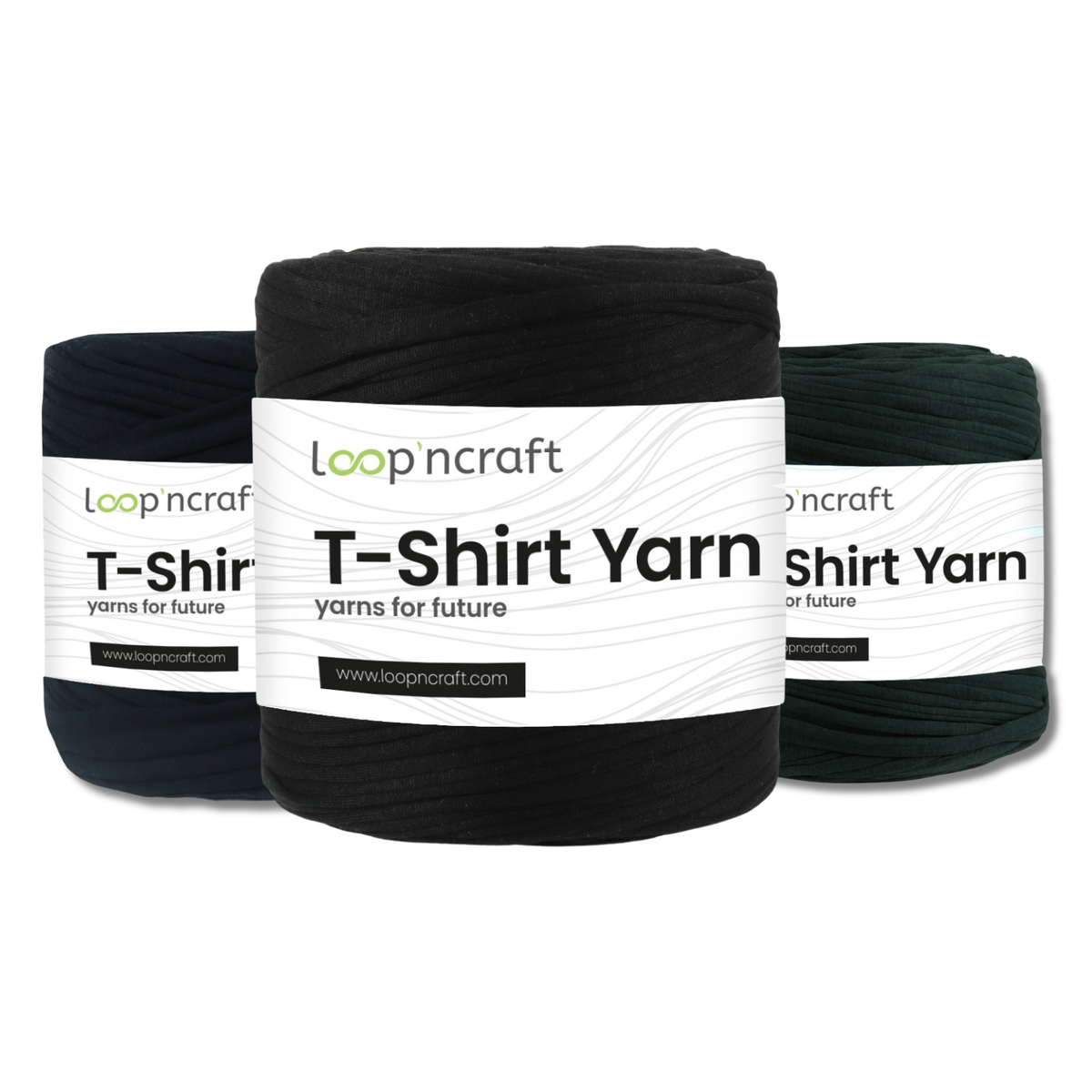 Loop'n Craft T-Shirt Garn Textilgarn 700 g