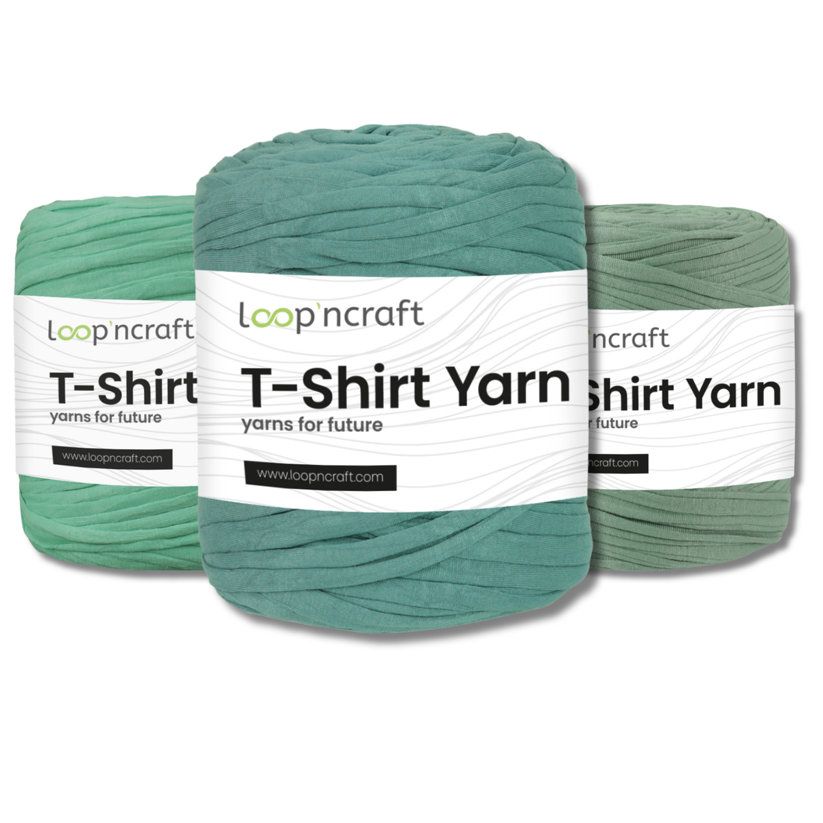 Loop'n Craft T-Shirt Garn Textilgarn 700 g