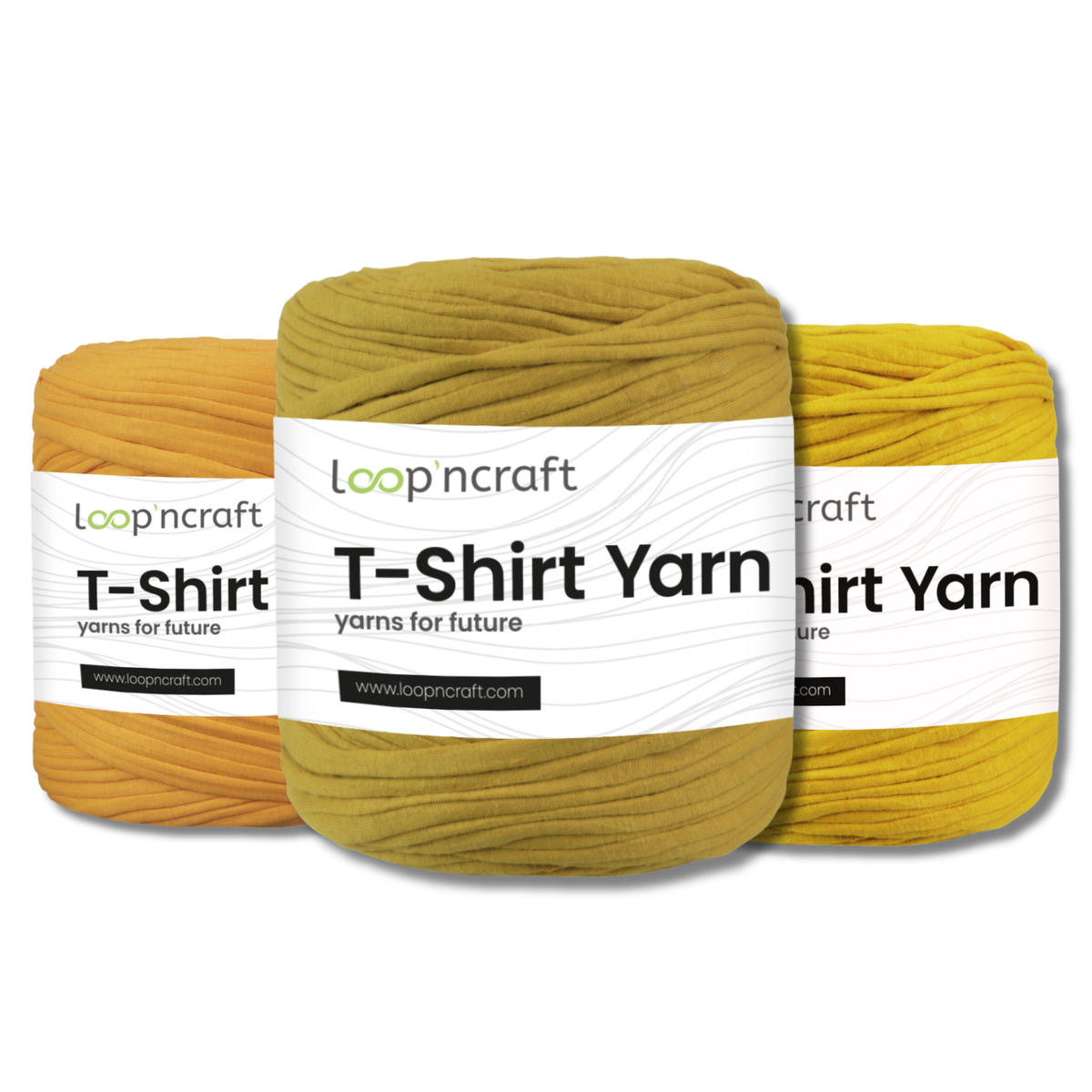 Loop'n Craft T-Shirt Garn Textilgarn 700 g