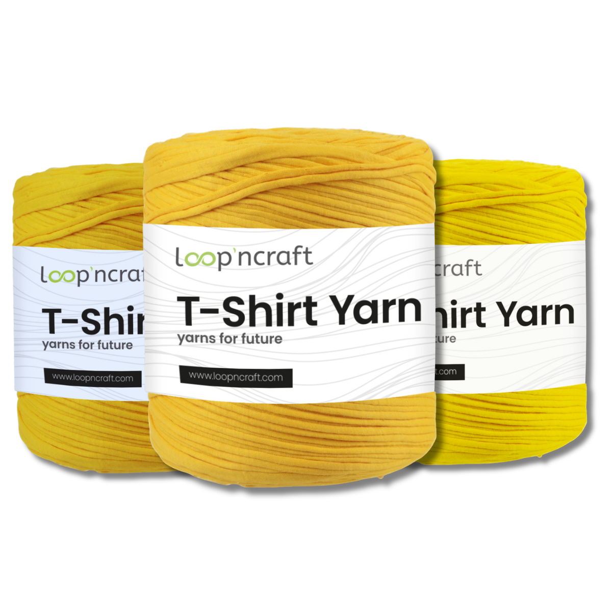 Loop'n Craft T-Shirt Garn Textilgarn 700 g