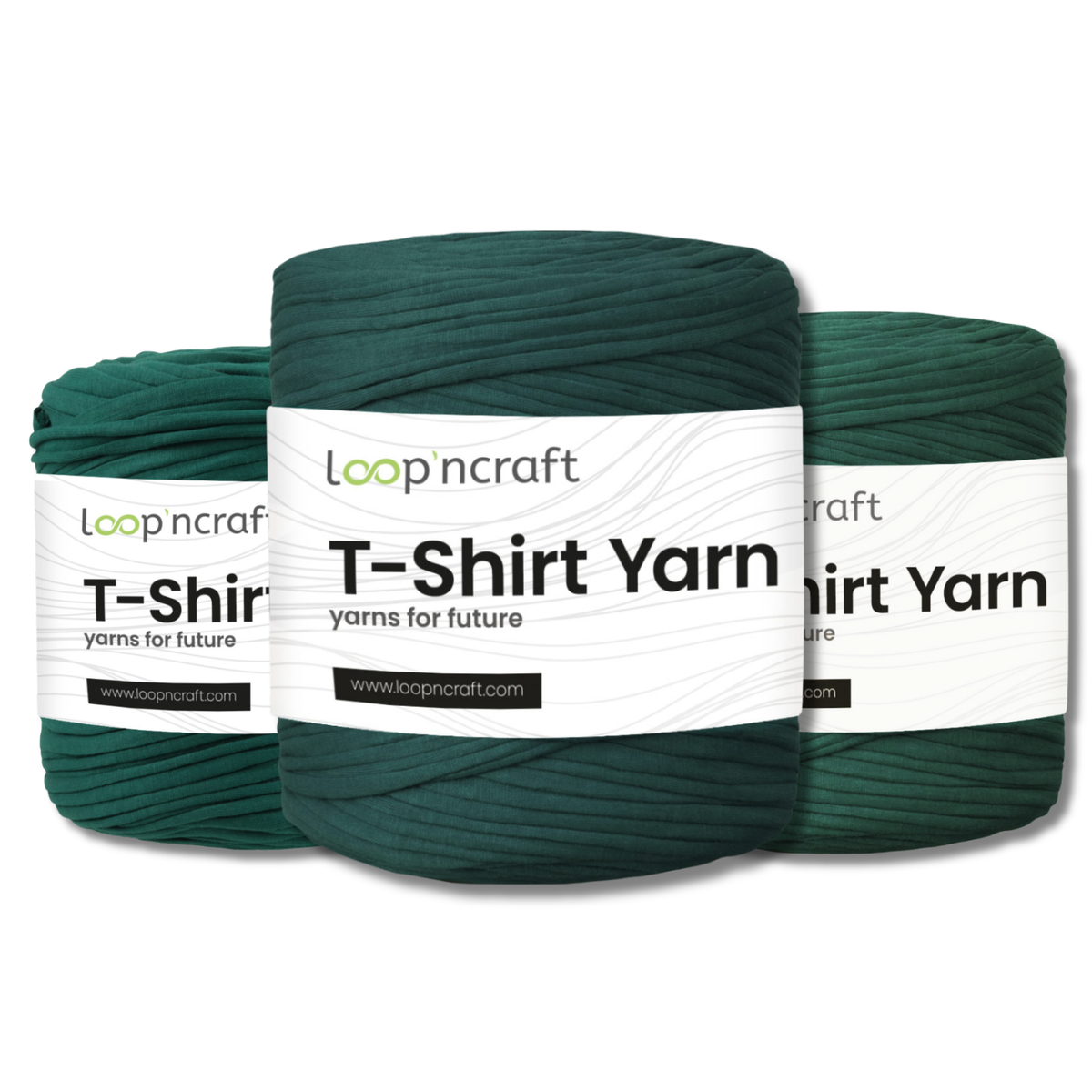 Loop'n Craft T-Shirt Garn Textilgarn 700 g