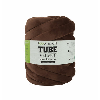 Loop'ncraft Tube Velvet Marshmallow Garn 500 g 15 m