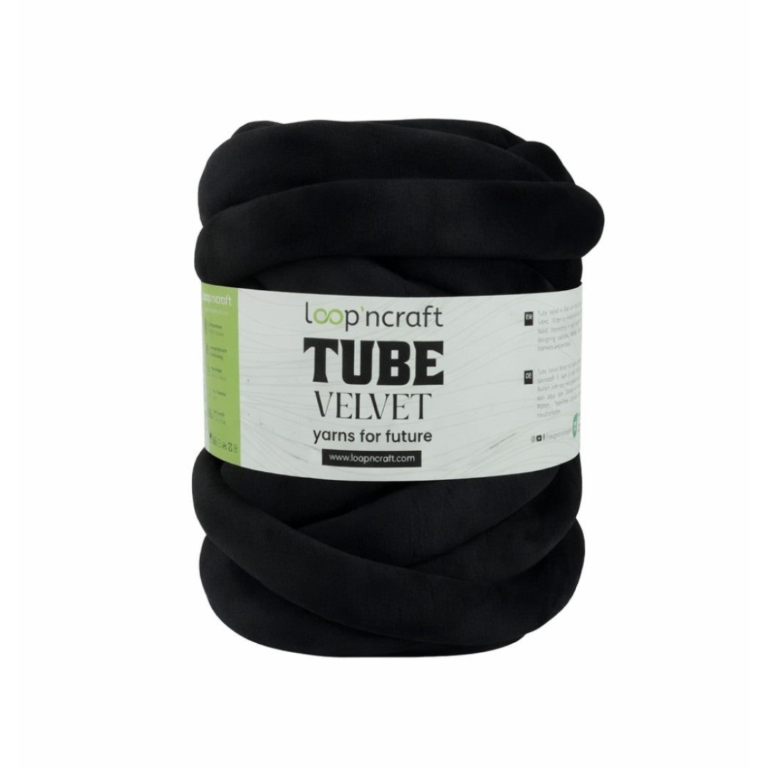 Loop'ncraft Tube Velvet Marshmallow Garn 500 g 15 m