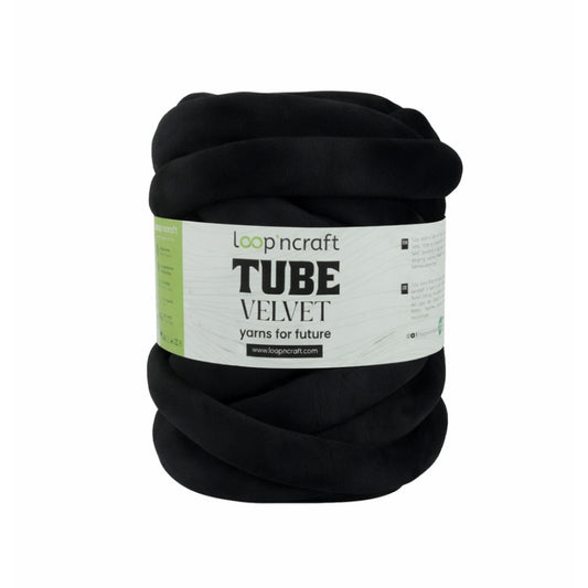 Loop'ncraft Tube Velvet Marshmallow Garn 500 g 15 m