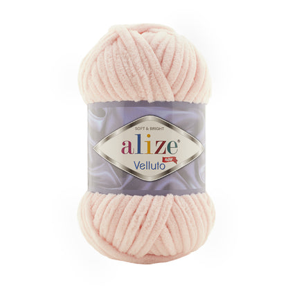 Fil chenille Alize Velluto 100% micropolyester 100 g / 68 m