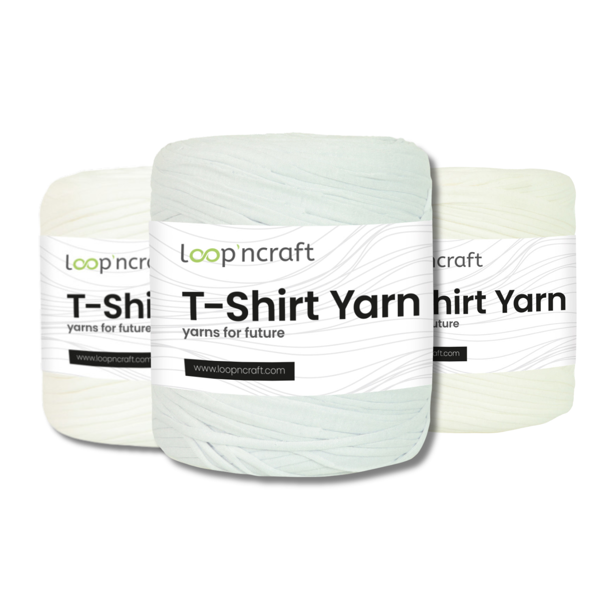 Loop'n Craft T-Shirt Garn Textilgarn 700 g