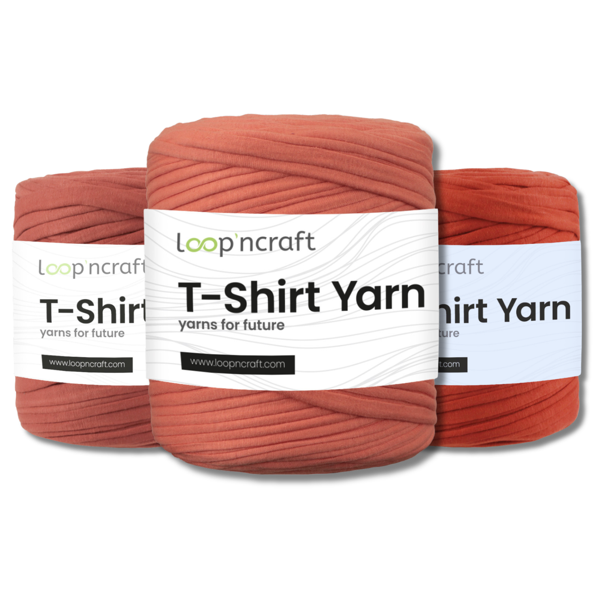 Loop'n Craft T-Shirt Garn Textilgarn 700 g