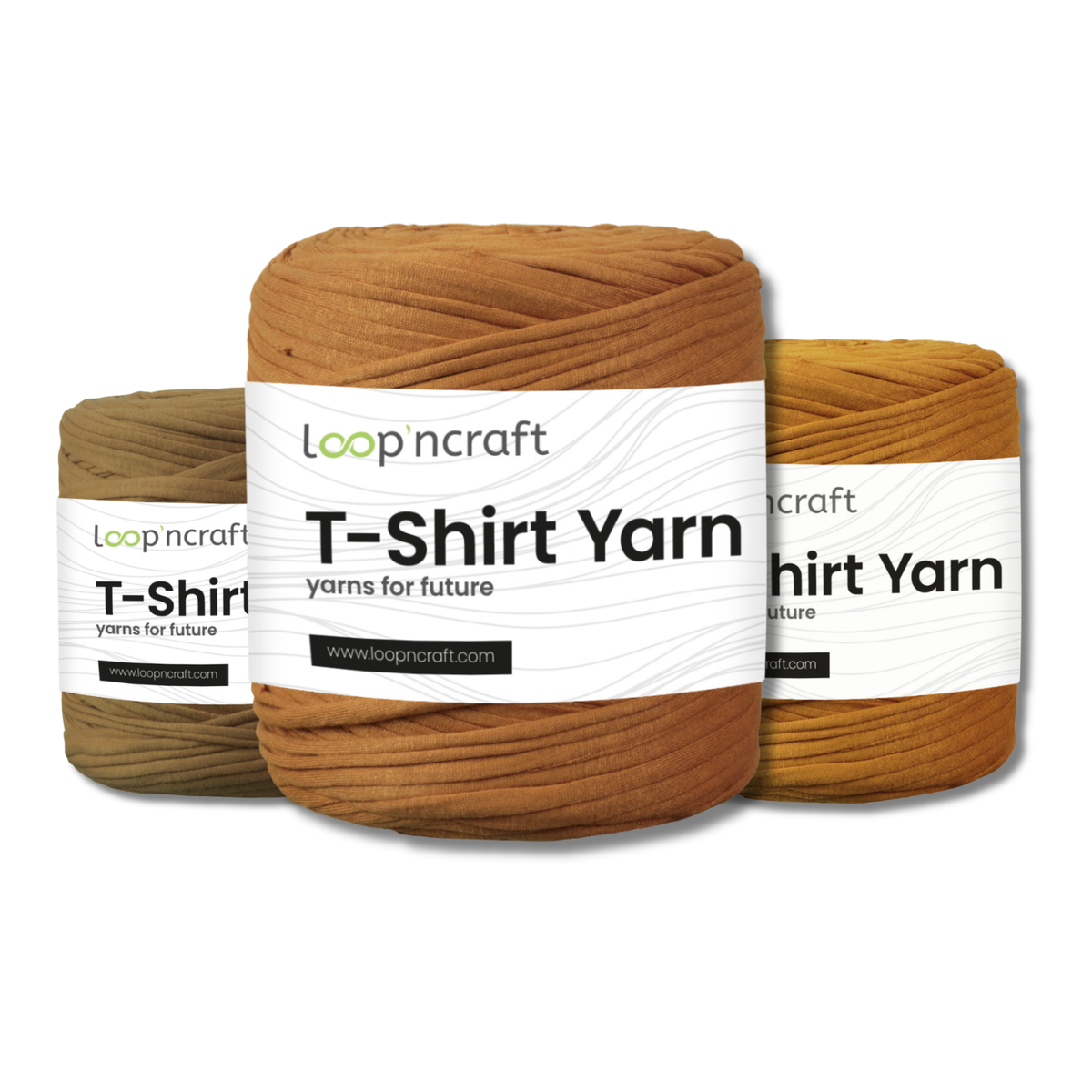 Loop'n Craft T-Shirt Garn Textilgarn 700 g